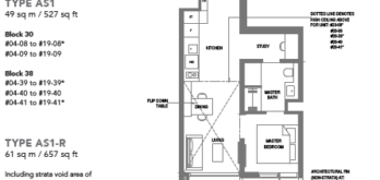 the-m-condo-1-bedroom-plus-study-floor-plan-as1-singapore