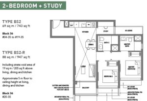 the-m-condo-2-bedroom-plus-study-floor-plan-bs2-singapore