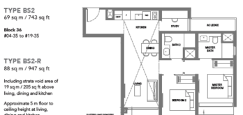 the-m-condo-2-bedroom-plus-study-floor-plan-bs2-singapore